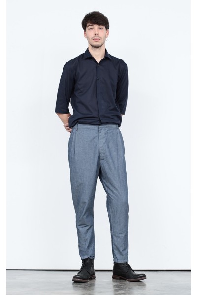LOW-RISE TROUSERS